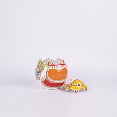 Easter Ceramic Egg Box Parrot De Simone Pottery Easter Ceramic Egg Box Parrot De Simone Pottery